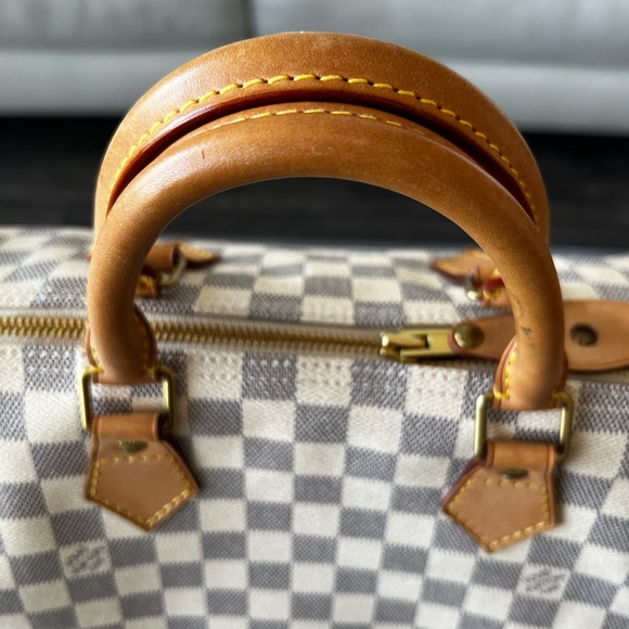 [Authentic] LOUIS VUITTON SPEEDY 30 DAMIER HANDBAG - Picture 5 of 11